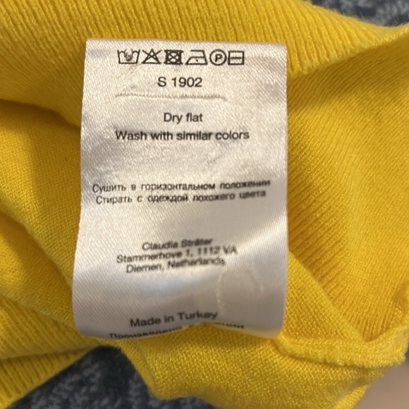 Claudia Strater Yellow Sweater/Top - Picture 5 of 5